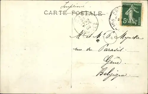 Ak Châtelguyon Puy de Dôme, vue générale du Kurhaus