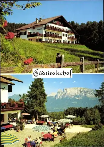 Ak Oberbozen Soprabolzano Renon Ritten Südtirol, Pension-Restaurant Südtirolerhof