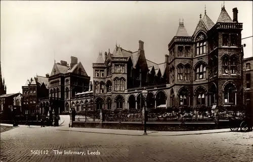 Ak Leeds Yorkshire England, The Infirmary