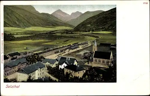 Ak Selzthal Steiermark, Teilansicht