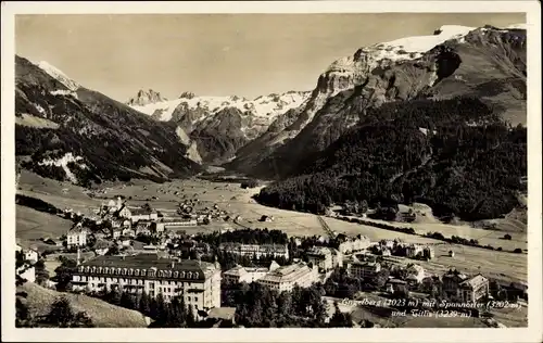Ak Engelberg Kanton Obwalden Schweiz, Ort mit Umgebung