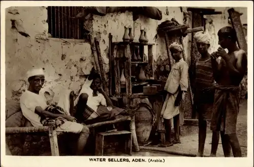 Ak Aden Jemen, Water Sellers