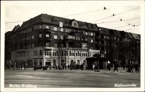 Ak Berlin Wedding, Müllerstraße