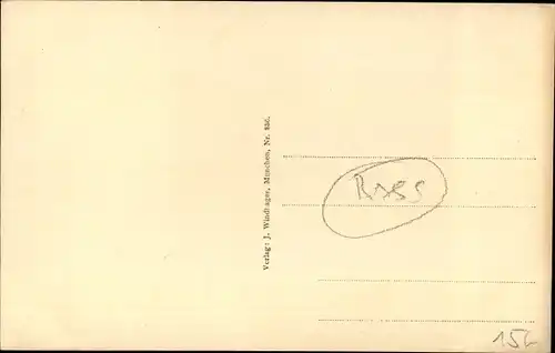 Ak Opernsänger Paul Bender, Portrait