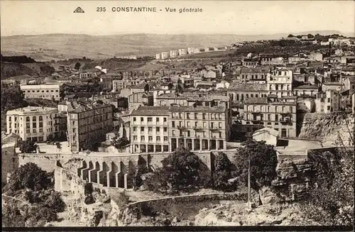 Ak Constantine Algerien, Vue generale