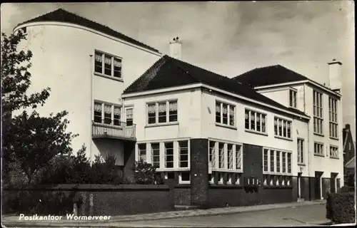 Ak Wormerveer Nordholland Niederlande, Postkantoor