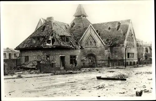 Ak Vlissingen Zeeland Niederlande, Geref. Kerk Paul Krugerstraat