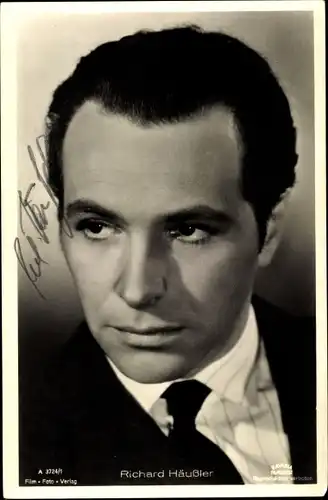 Ak Schauspieler Richard Häußler, Portrait