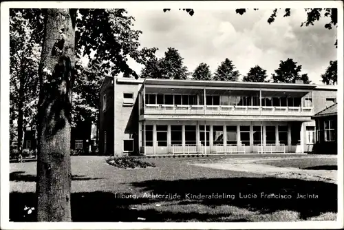 Ak Tilburg Nordbrabant Niederlande, Achterzijde Kinderafdeling Lucia Francisco Jacinta