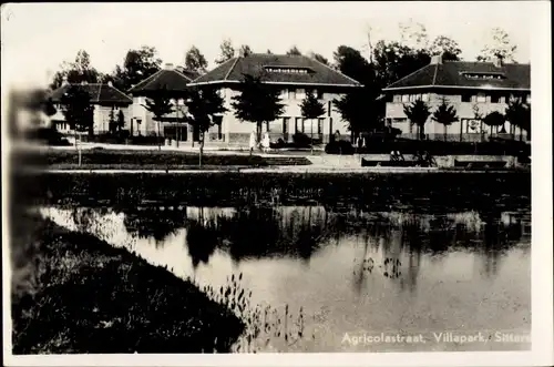 Ak Sittard Limburg Niederlande, Agricolastraat, Villapark