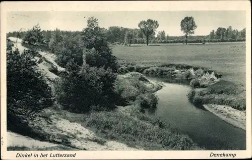 Ak Denekamp Overijssel Niederlande, Dinkel in het Lutterzand