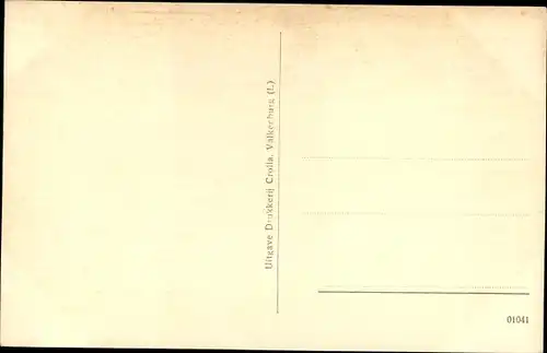 Ak Valkenburg Limburg Niederlande, Gezicht op Valkenburg met gedeelte Ruine