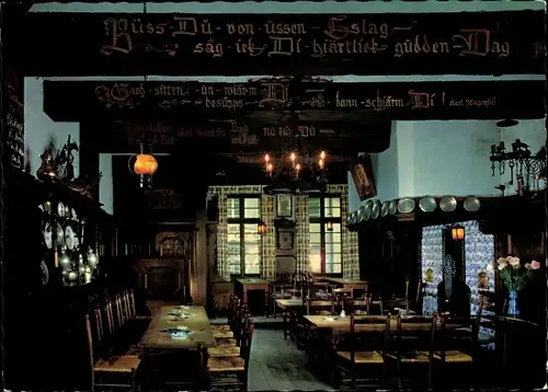 Ak Münster in Westfalen, Pinkus Müller Altbier Küche, Inneres, Kreuzstraße 4/10