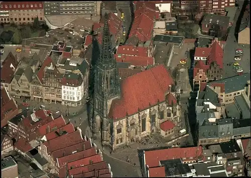 Ak Münster in Westfalen, St. Lamberti Kirche