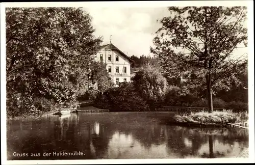 Ak Dresden Langebrück, Haidemühle