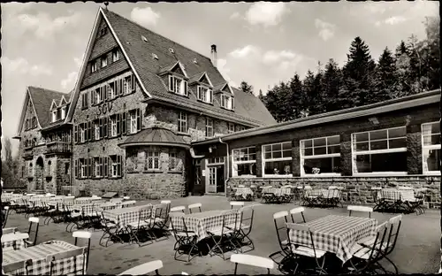 Ak Dahle Altena im Sauerland, Hotel-Restaurant Kohlberghaus, Außenansicht