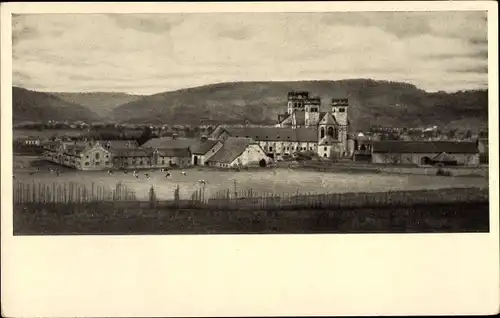 Ak Trier an der Mosel, Abtei St. Matthias von Osten