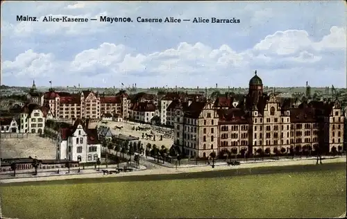 Ak Mainz am Rhein, Mayence, Alice Kaserne
