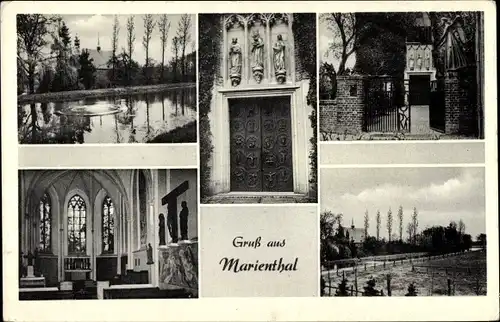 Ak Marienthal Seelbach bei Hamm an der Sieg, Kloster Marienthal