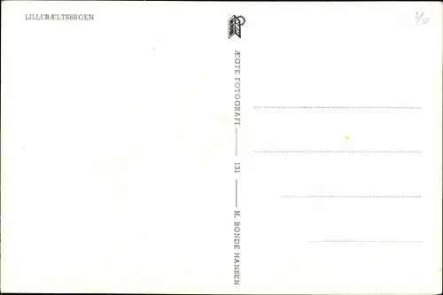 Ak Middelfart Dänemark, Lillebæltsbroen