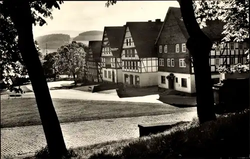 Ak Hilchenbach in Westfalen, Marktplatz