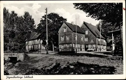 Ak Sohlbach Netphen im Siegerland, Jugendherberge Sohlbach