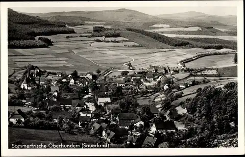 Ak Oberhundem Kirchhundem Sauerland, Sommerfrische, Panorama
