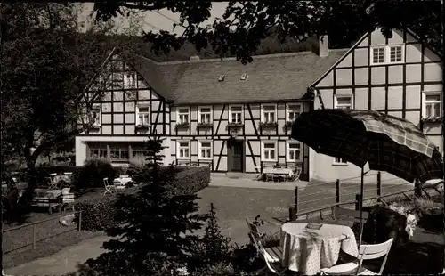 Ak Lenne Schmallenberg im Sauerland, Pension Kuhlmann, Haus Hilmeke