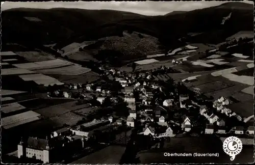 Ak Oberhundem Kirchhundem Sauerland, Panorama