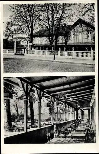 Ak Hamburg Harburg Hausbruch, Hotel zum Forsthaus