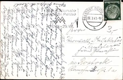 Ak Rostock in Mecklenburg, Kröpeliner Tor