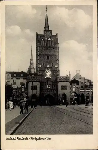 Ak Rostock Mecklenburg, Kröpeliner Tor