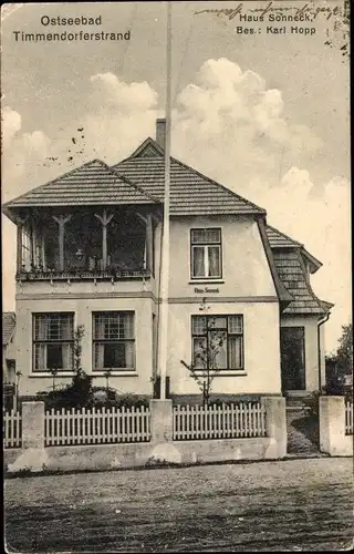 Ak Ostseebad Timmendorfer Strand, Haus Sonneck