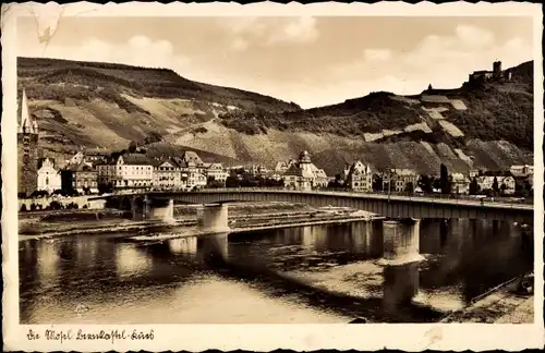 Ak Bernkastel Kues an der Mosel, Ortsansicht