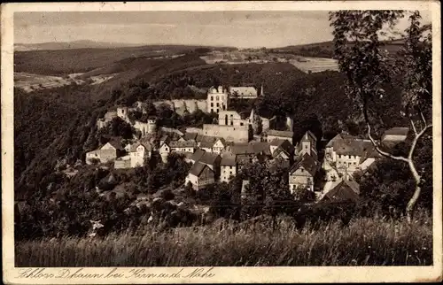 Ak Dhaun im Hunsrück, Schloss Dhaun, Panorama