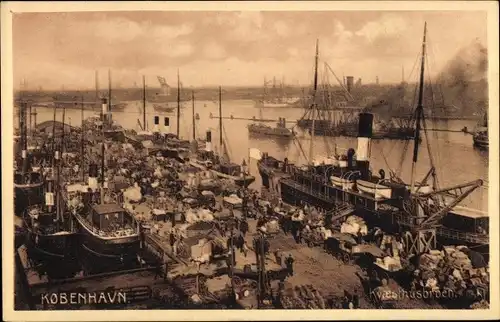 Ak København Kopenhagen Dänemark, Kvæsthusbroen