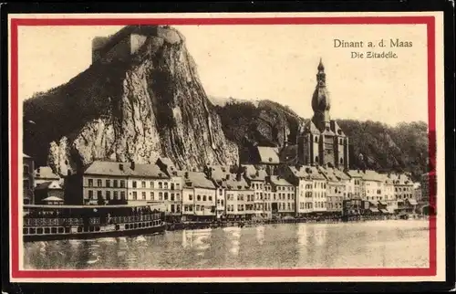 Ak Dinant Wallonien Namur, Die Zitadelle