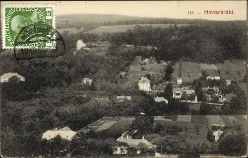 Ak Hinterbrühl in Niederösterreich, Teilansicht vom Ort