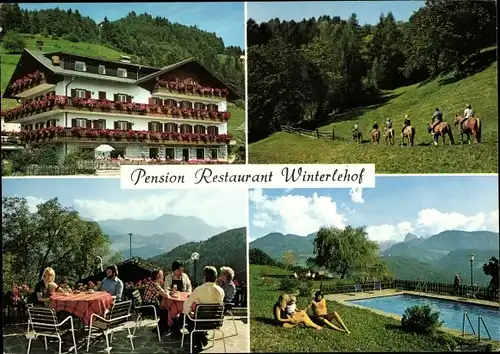 Ak Villanders Villandro Südtirol, Pension Restaurant Winterlehof