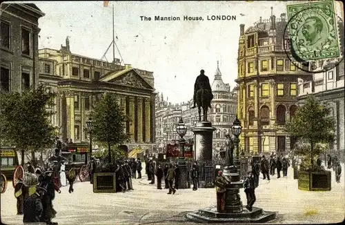 Ak London City England, the Mansion House