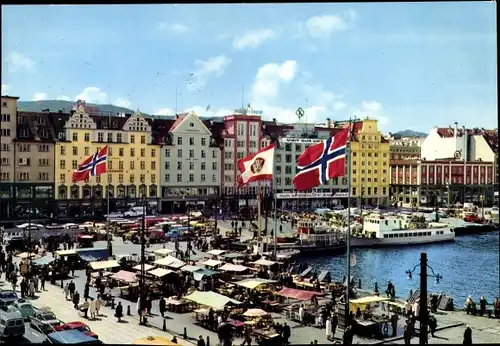 Ak Bergen Norwegen, Fish Market