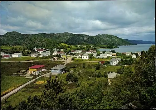 Ak Spangereid Norwegen, Gesamtansicht