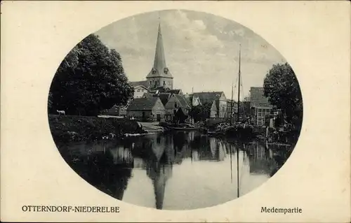 Ak Otterndorf an der Niederelbe, Medempartie