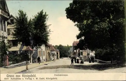 Ak Königsfeld im Schwarzwald Baden, Friedrichstraße