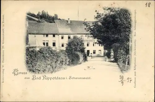 Ak Bad Rippoldsau Schapbach im Schwarzwald, Gasthaus zum Erbprinzen, Alt Klösterle