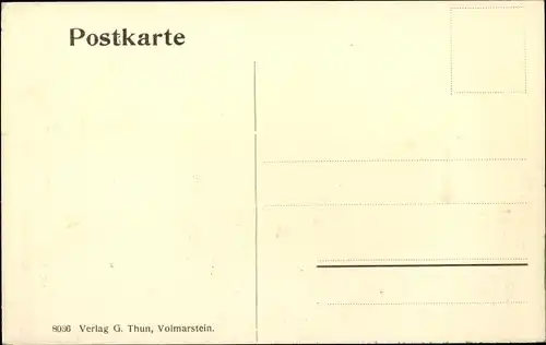 Ak Volmarstein Wetter an der Ruhr, Ortsansicht, Straße