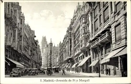 Ak Madrid, Avenida de Pi y Margall