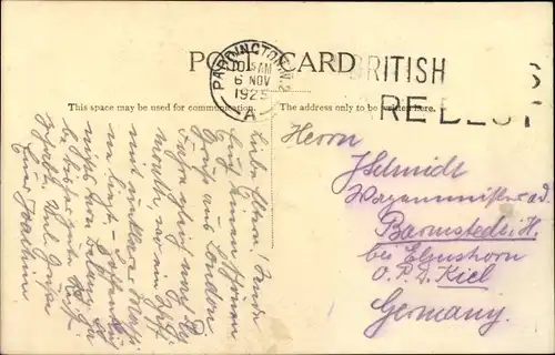 Ak Britischer Dampfer George