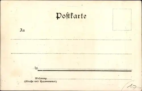 Ak München, Martin Kaiser, Hauptlehrer, Dirigent Männergesangverein Typographia, 25. Jubiläum 1909