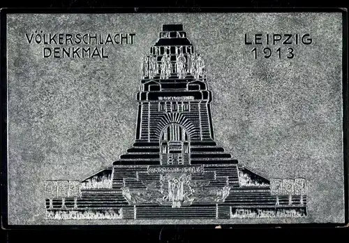 Ak Leipzig, Völkerschlachtdenkmal 1913
